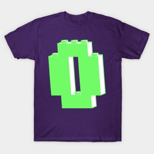 THE LETTER O, Customize My Minifig T-Shirt